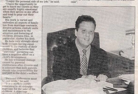 attorney against part time parenting