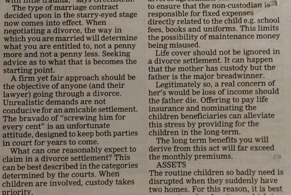 how to take some of the sting out of divorce
